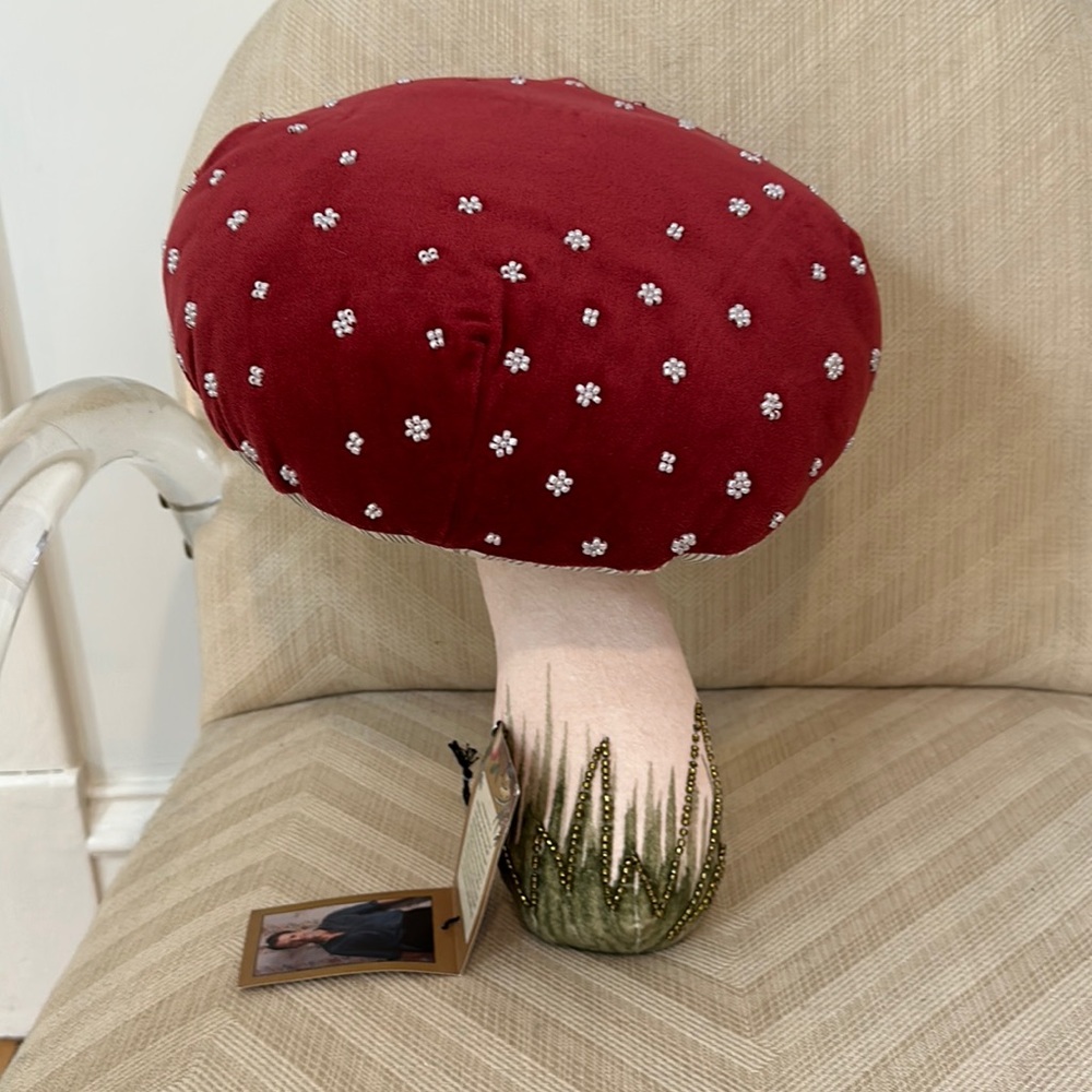 John derian for target - mushroom pillow.